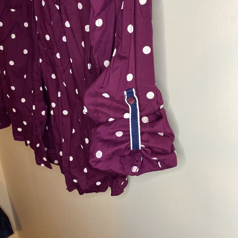 Polka dot button down - Picture 4 of 4